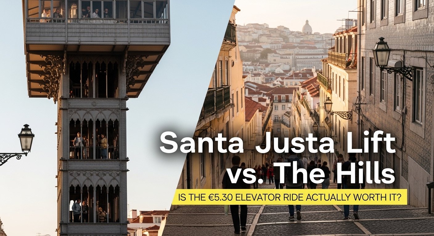Santa Justa Lift vs. The Hills: Is the €5.30 Elevator Ride Actually Worth It? 8 Santa Justa Lift vs. The Hills: Is the €5.30 Elevator Ride Actually Worth It?