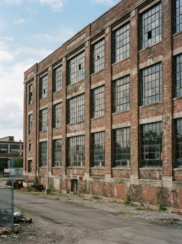 Factory windows and brick walls 202607262228